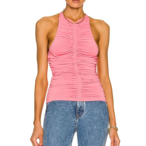 ALC Adley Ruched Sleeveless Top Sz XS - Picture 1 of 5